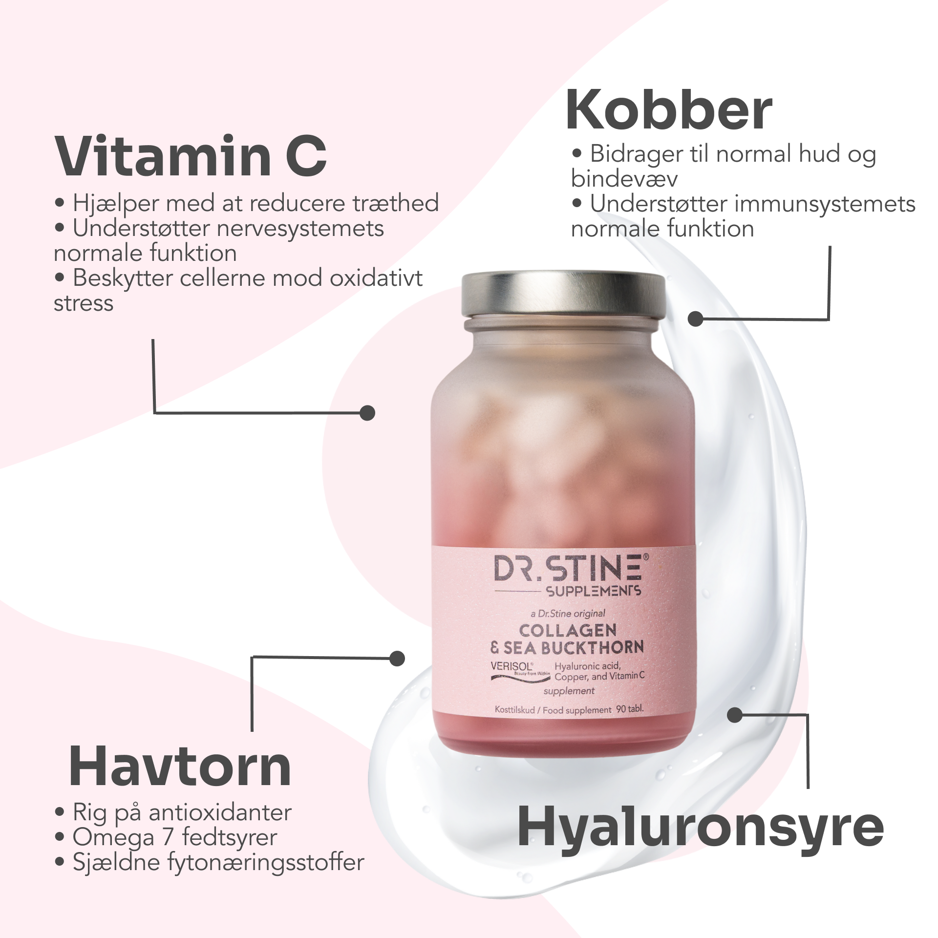 Dr. Stine Collagen with Sea Buckthorn supplement
