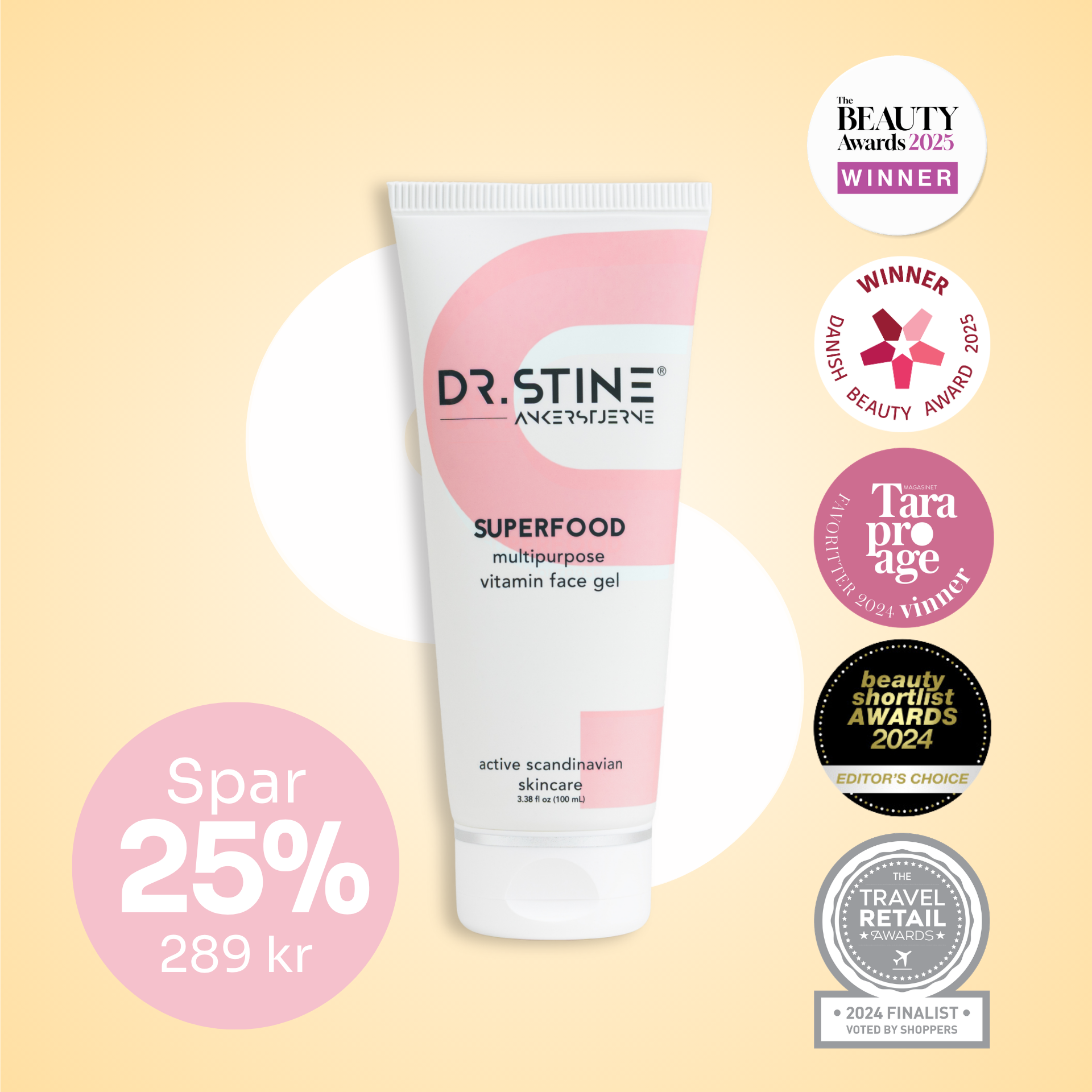 SUPERFOOD multipurpose vitamin face gel 100 ml