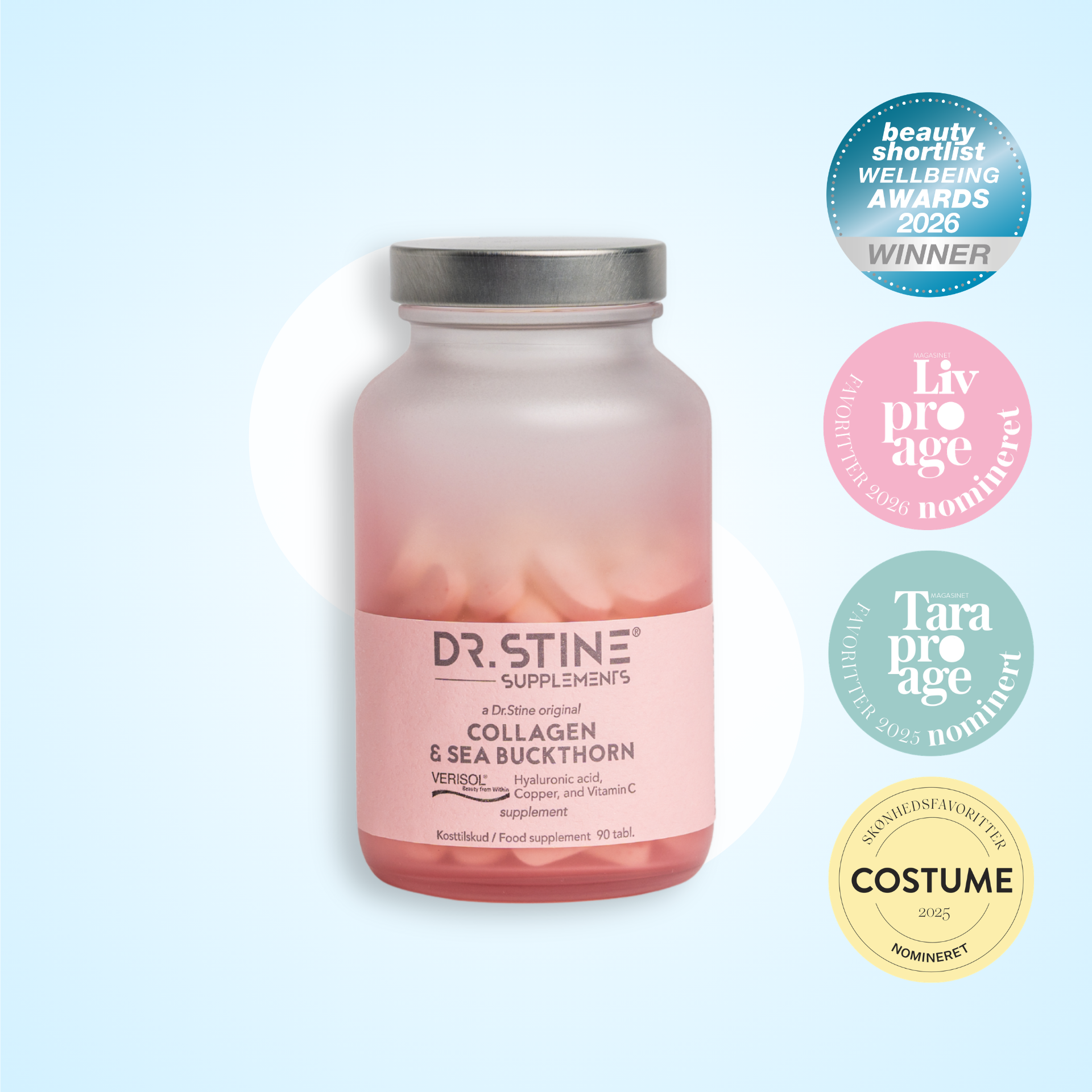 Dr.Stine COLLAGEN with Sea Buckthorn kosttilskud