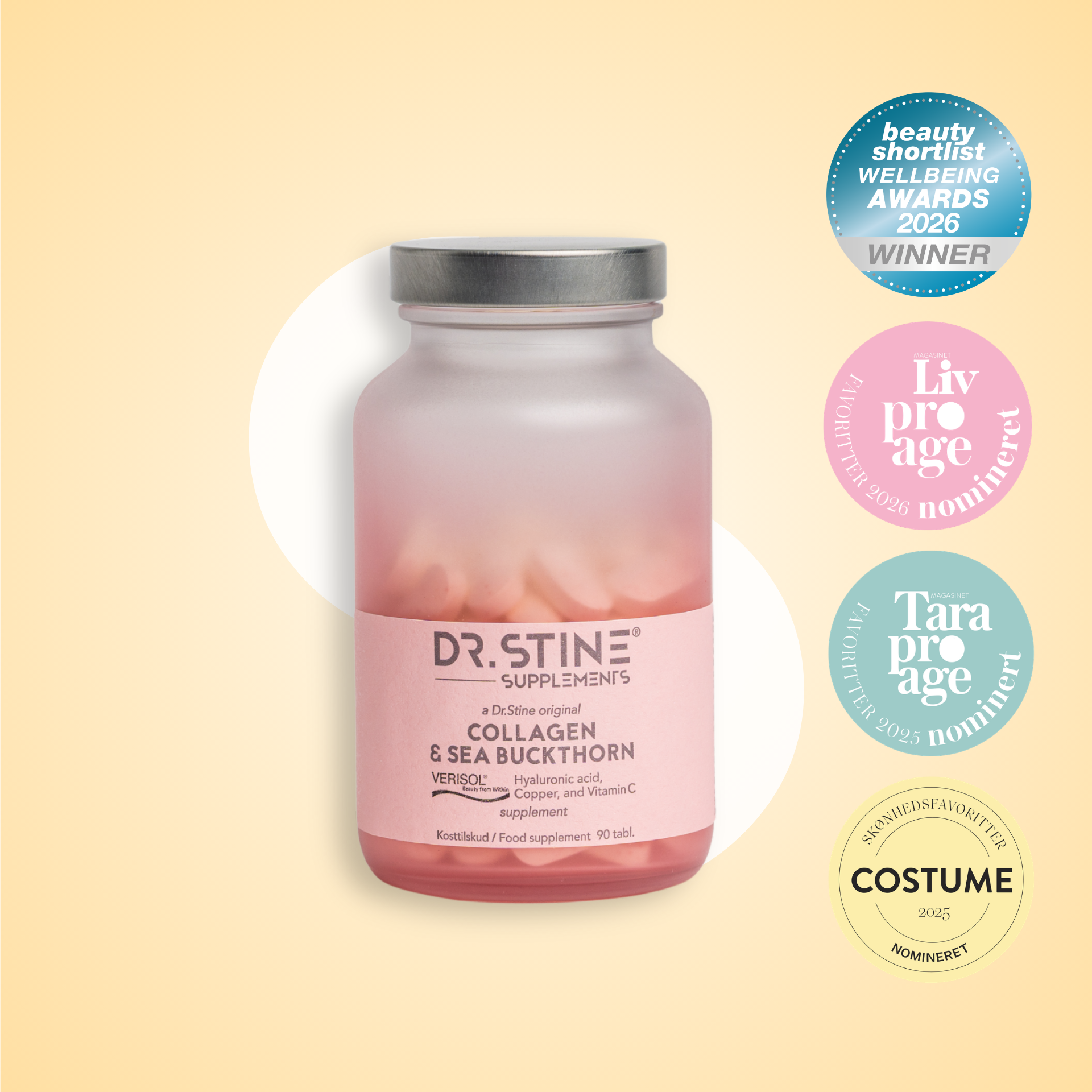 Dr.Stine COLLAGEN with Sea Buckthorn kosttilskud
